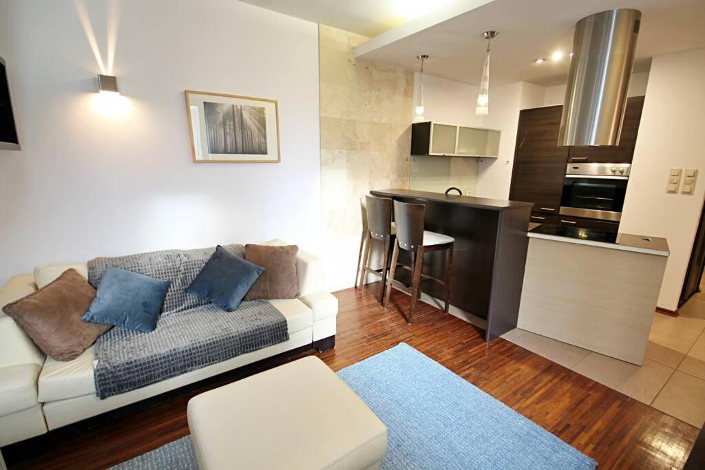 Appartamento Parkowy Apartament Breslavia Esterno foto